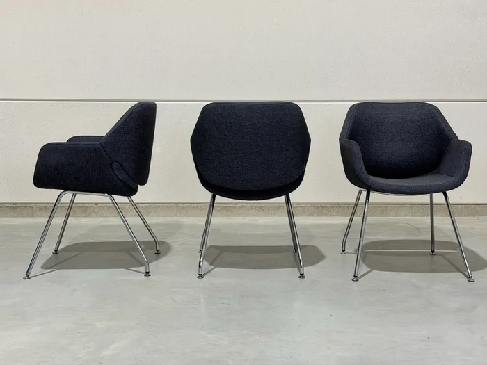Artifort Gap stoelen, denim blauwe stof — Stoel (foto 1)