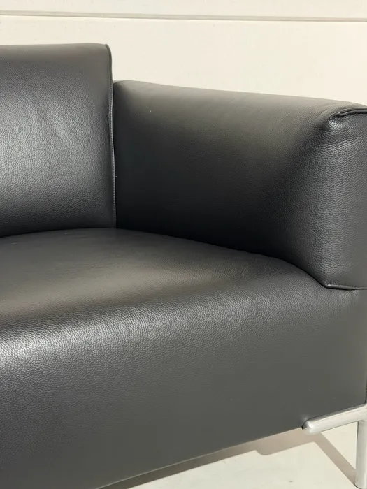 Bert Plantagie Monty fauteuils, zwart leer — Fauteuil (foto 2)