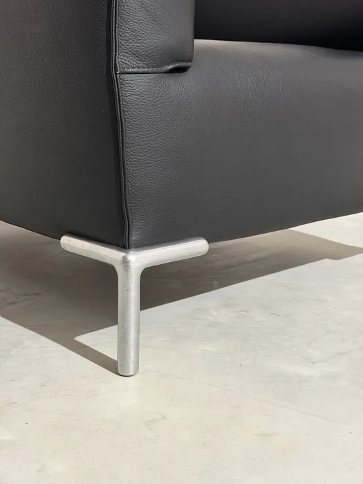 Bert Plantagie Monty fauteuils, zwart leer — Fauteuil (foto 3)