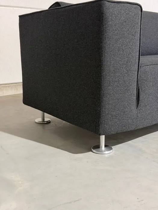 Design on Stock Blizz 2,5-zitsbank, donkergrijze stof — Bank (foto 6)