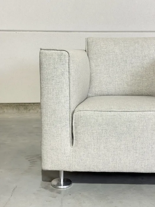 Design on Stock Blizz fauteuils, crèmewitte stof — Fauteuil (foto 2)