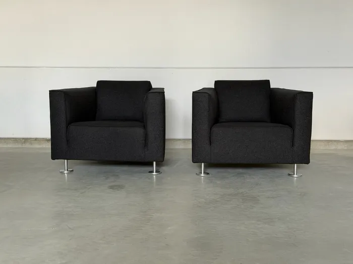 Design on Stock Blizz fauteuils, donkergrijze stof — Fauteuil (foto 4)