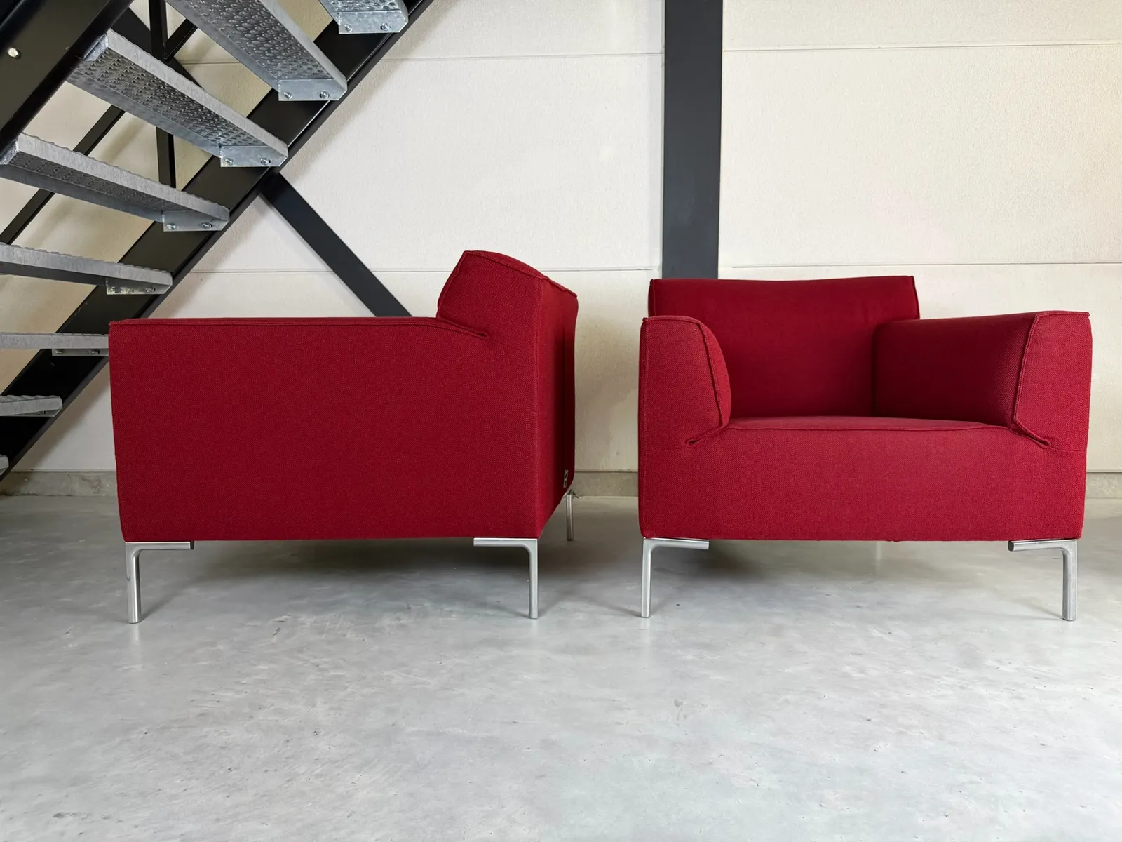 Design on Stock Bloq fauteuils, set van 2 — Fauteuil