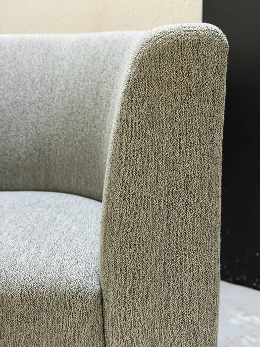 Gelderland fauteuils, wit/grijs gemêleerde stof — Fauteuil (foto 2)
