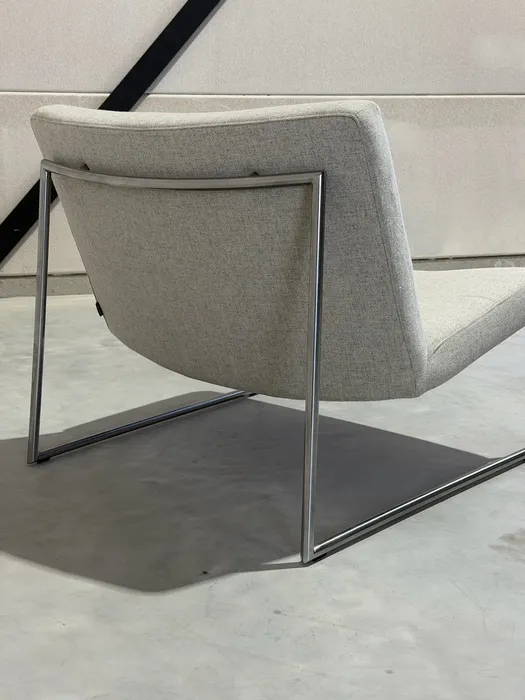 Harvink Hebbes fauteuils, lichtgrijs gemêleerde stof — Fauteuil (foto 10)