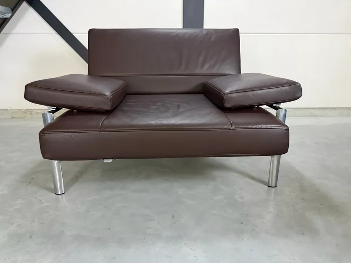 Jori Metropole fauteuil, donkerbruin leer — Fauteuil (foto 11)