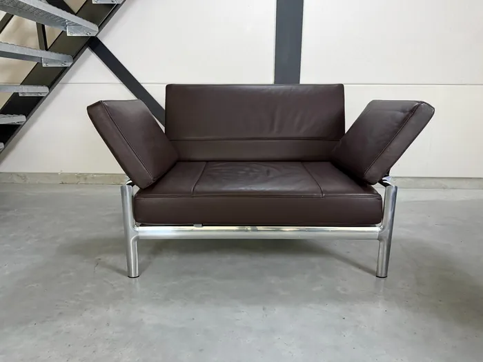 Jori Metropole fauteuil, donkerbruin leer — Fauteuil (foto 3)