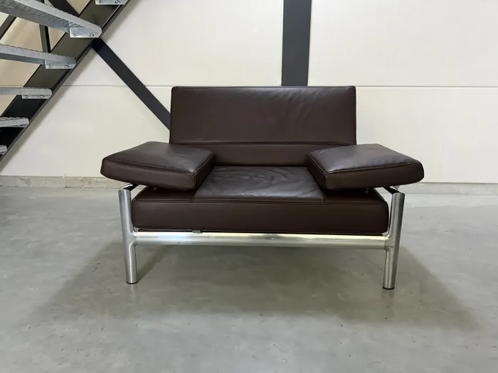 Jori Metropole fauteuil, donkerbruin leer — Fauteuil (foto 4)