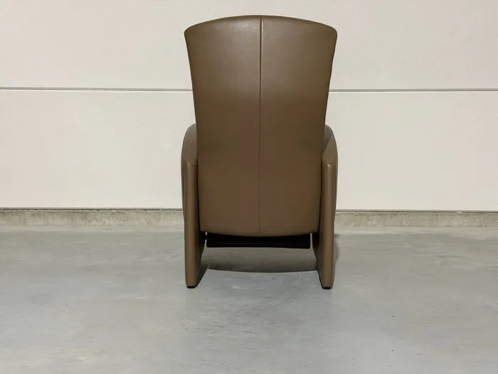 Jori Vinci relaxfauteuil, Celia Mokka leer — Fauteuil (foto 6)