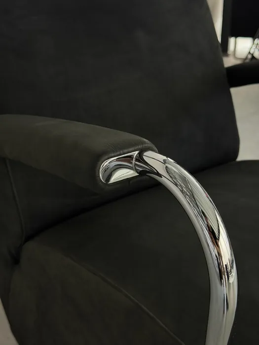 Leolux Scylla fauteuil, zwart Danza leder — Fauteuil (foto 11)