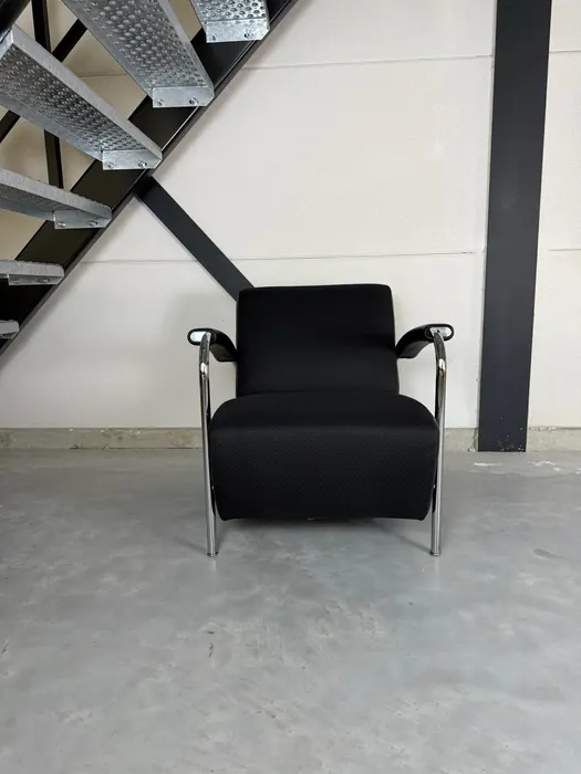 Leolux Scylla designfauteuil, zwart — Fauteuil (foto 2)