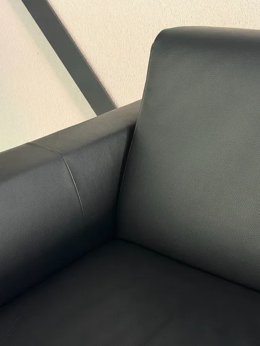 Rolf Benz Freistil 141 fauteuil, zwart leer — Fauteuil (foto 10)