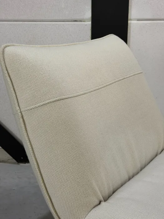 Rolf Benz Freistil 394 fauteuil, crèmekleurige stof — Fauteuil (foto 10)