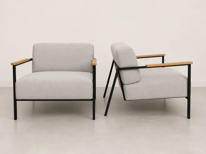 Studio Henk Co Lounge Chair, 2er-Set